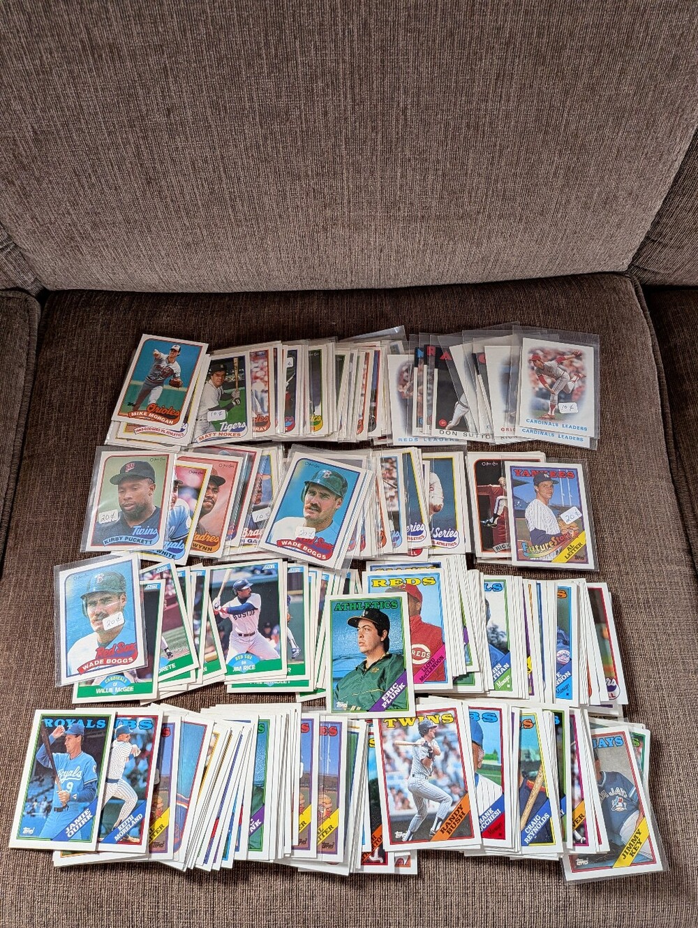 Lot Of 80s Baseball Cards (220 Total)